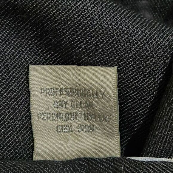 The Limited Pencil Skirt Size 10 BLACK 100%wool Made In Italy - Picture 7 of 8